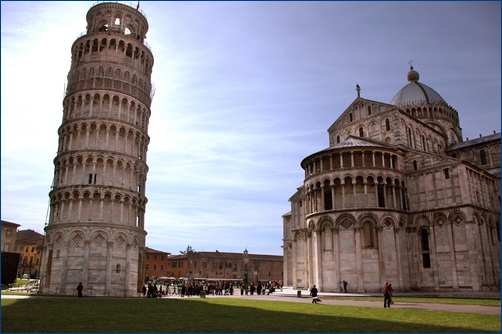 Square of Miracles at Pisa,  Florence, Lucca, Portofino and the 5 Lands Tour